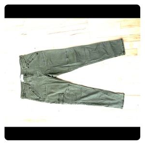 Abercrombie and Fitch Olive Utility Pants